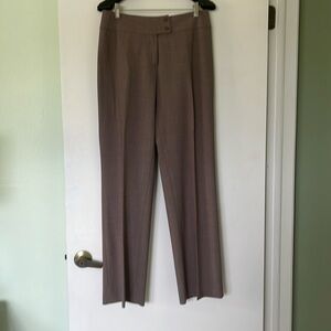 St John Sport Brown Slacks sz 8 (Wide legs)
